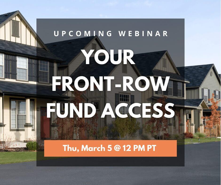 Multi-Family real estate fund webinar featured image