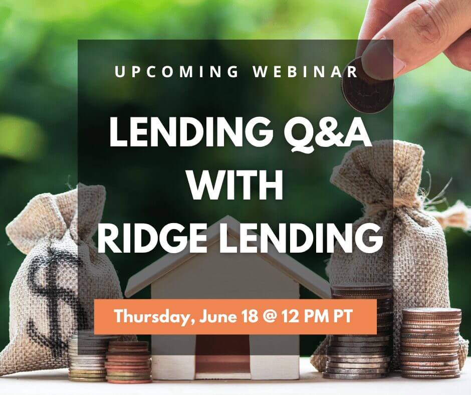 Live Lending Q&A with Ridge Lending