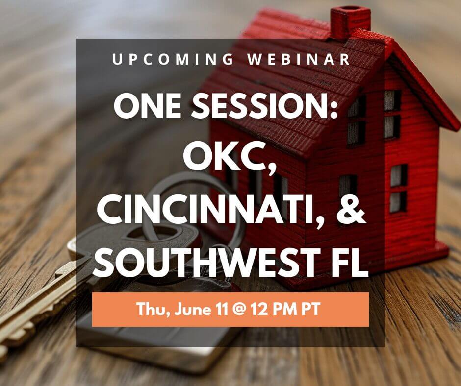 Market Matchup: OKC New Construction, Cincinnati Resales & Rebounding SWFL One Session: OKC, Cincinnati & Southwest Florida