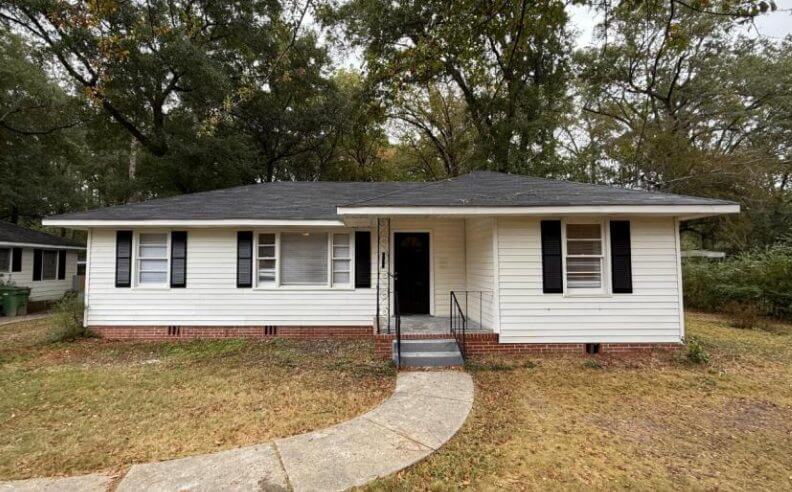 Single Family Rental Property Sold by the Columbus, GA Property Team for $164K