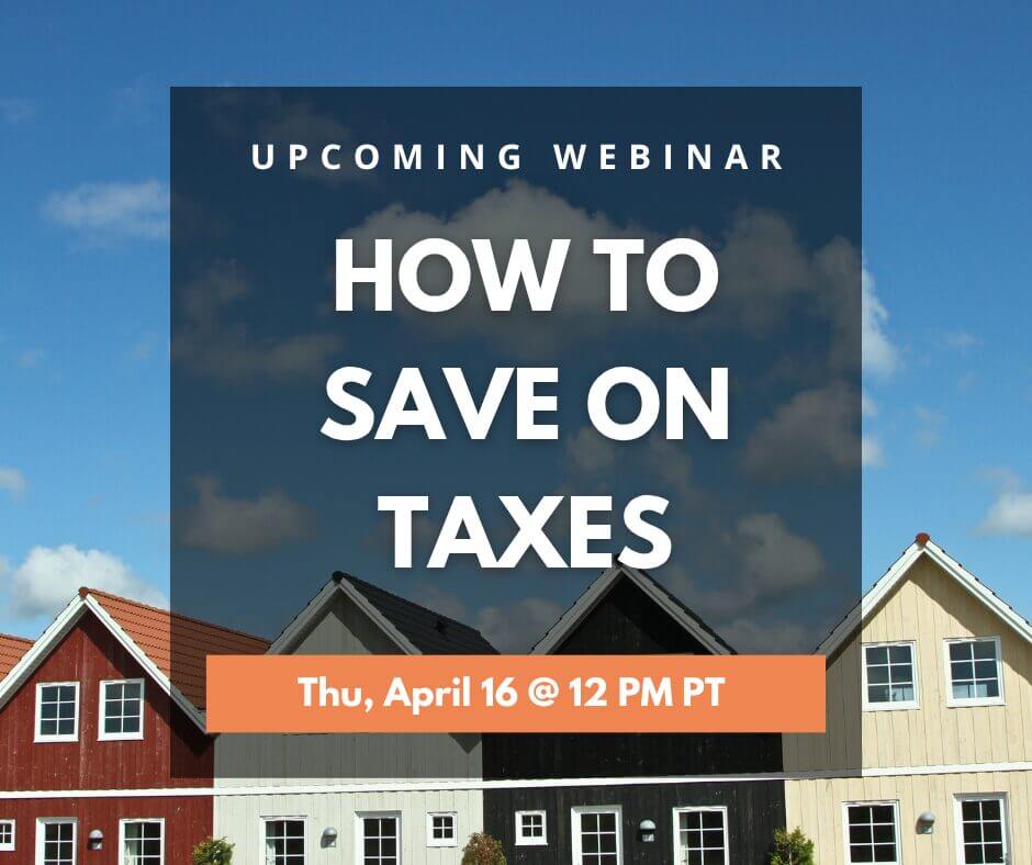 How to save on real estate taxes webinar