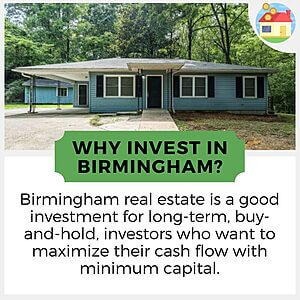 Why invest in Birmingham real estate infographic