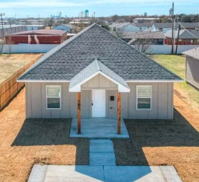 New Construction Single Family Rental sold by the Oklahoma City Property team for 195k.