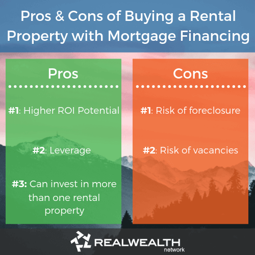 Pros and cons of buying a rental property with mortgage financing image