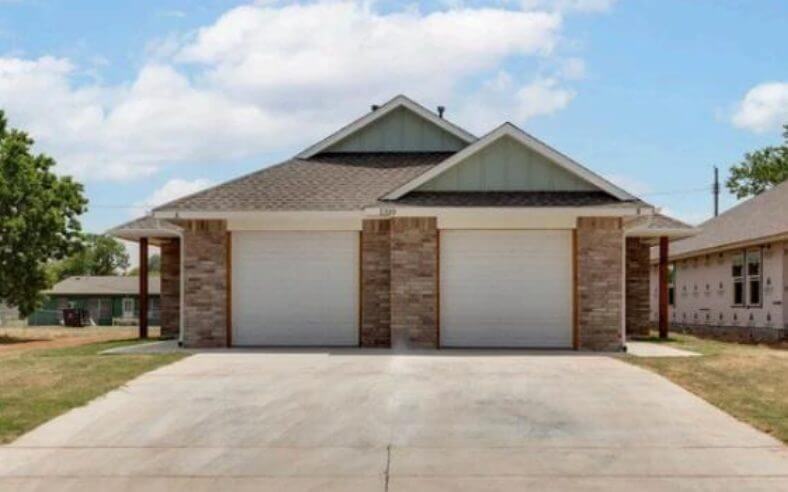 New Construction Duplex Sold by the Oklahoma City Property Team for $320k