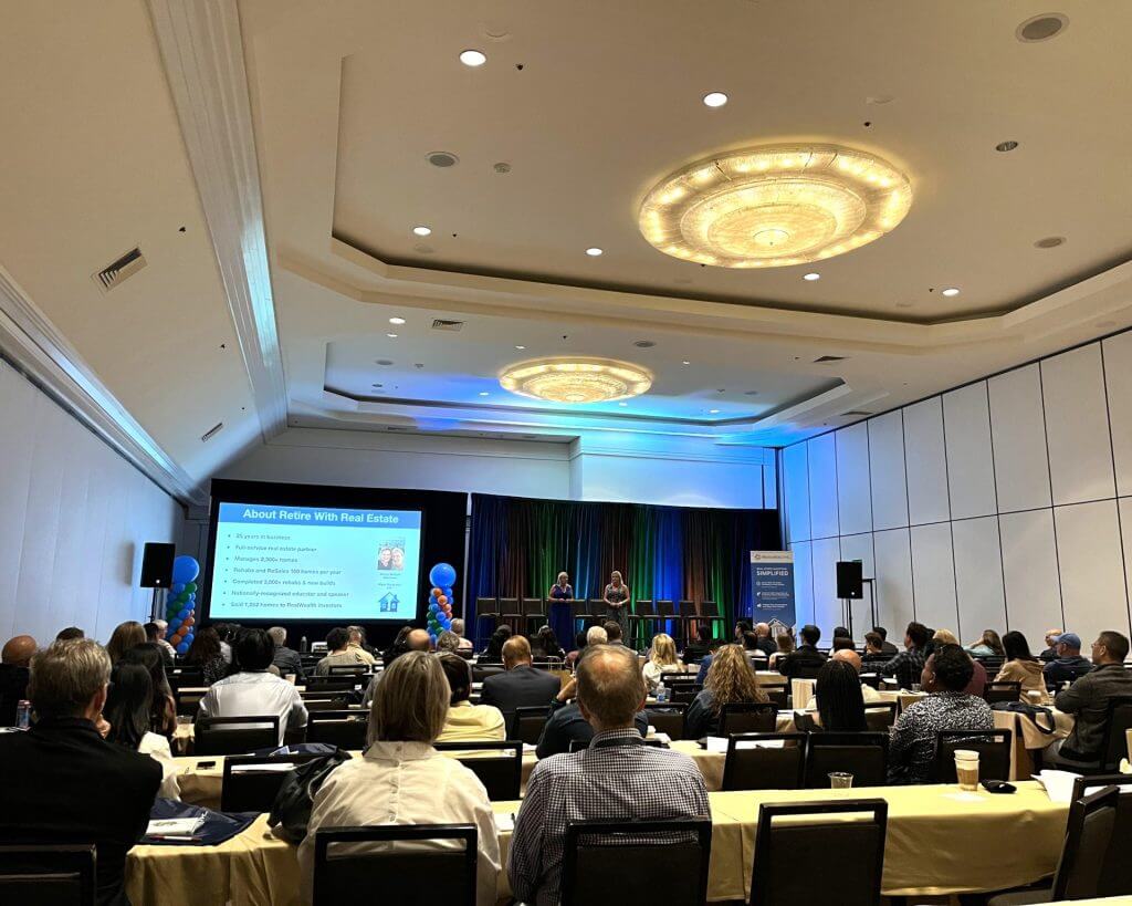 RealWealth members at RealWealth's live real estate investing event.