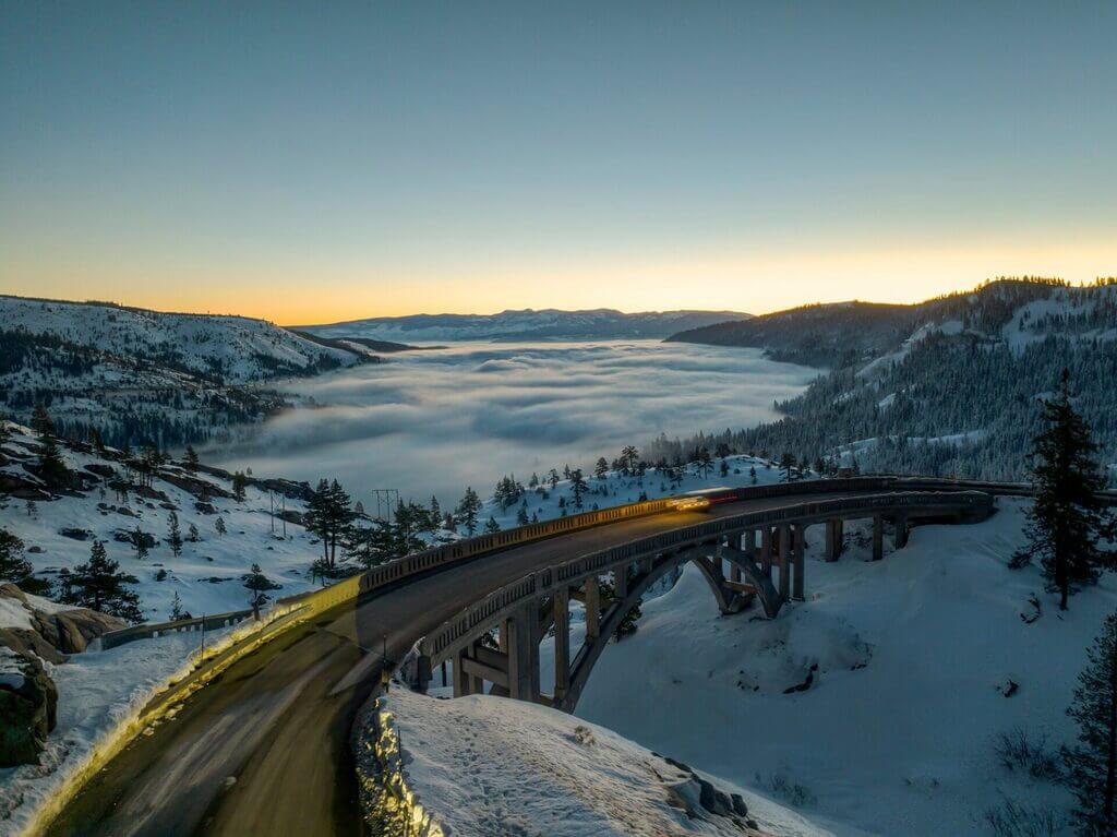 Truckee Hilltop Holdings, LLC truckee hilltop donner pass bridge sunrise